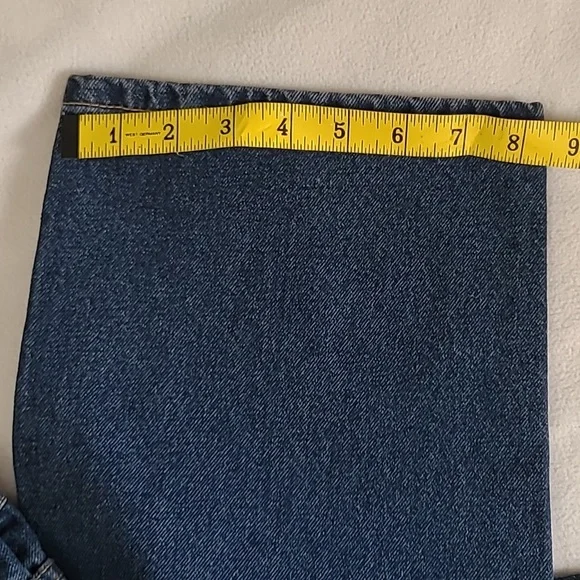 NEW Men's Relaxed Fit Denim Jeans Dark Wash Member's Mark 34/30 Durable Heavy Wt - Picture 5 of 9